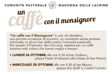 Un caffè con il monsignore